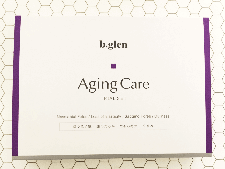 b.glen(ビーグレン)のほうれい線ケアのトライアルセット