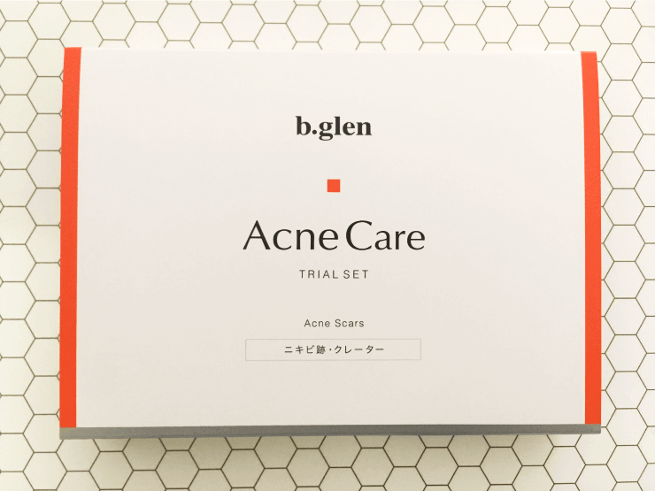 b.glen(ビーグレン)のニキビ跡ケアのトライアルセット